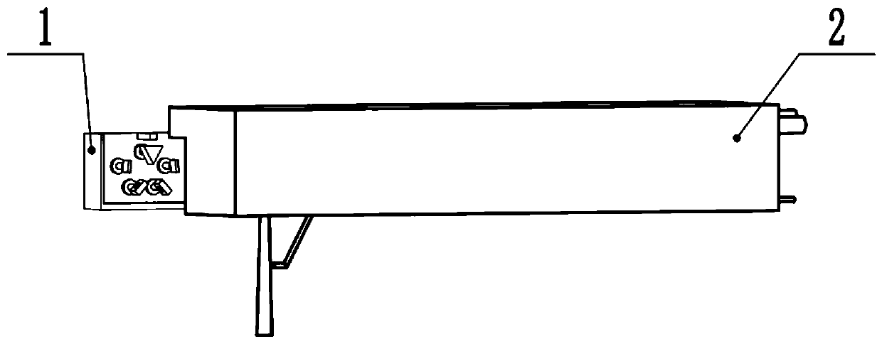 Inner wall supersonic laser composite deposition device