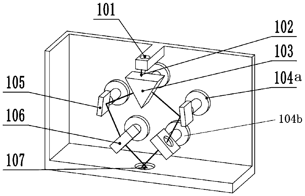 Inner wall supersonic laser composite deposition device