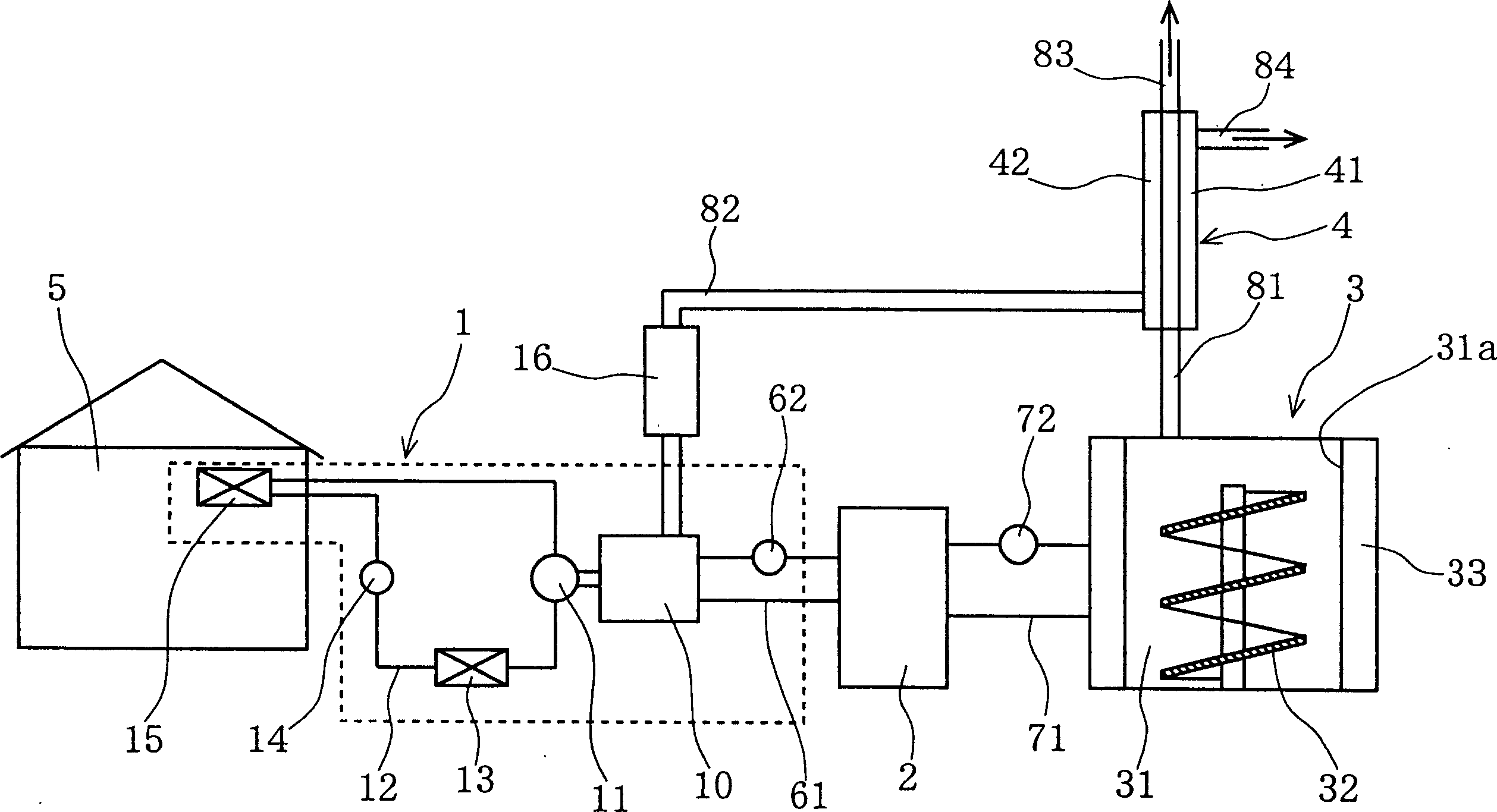 Drying system for aqueous materials