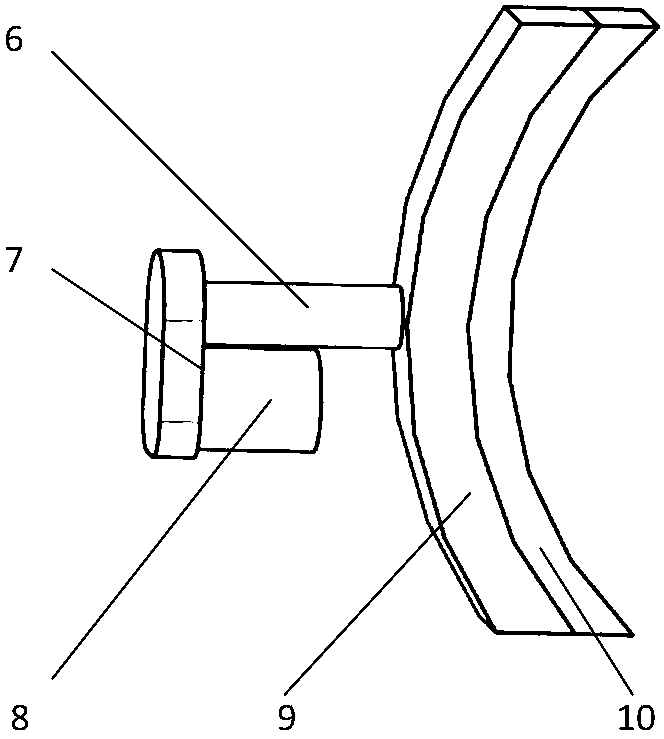 AUV (Underwater Autonomous Vehicle) underwater recovery locking mechanism