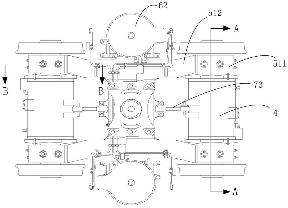 A motor end cover for bogies, bogies and rail vehicles