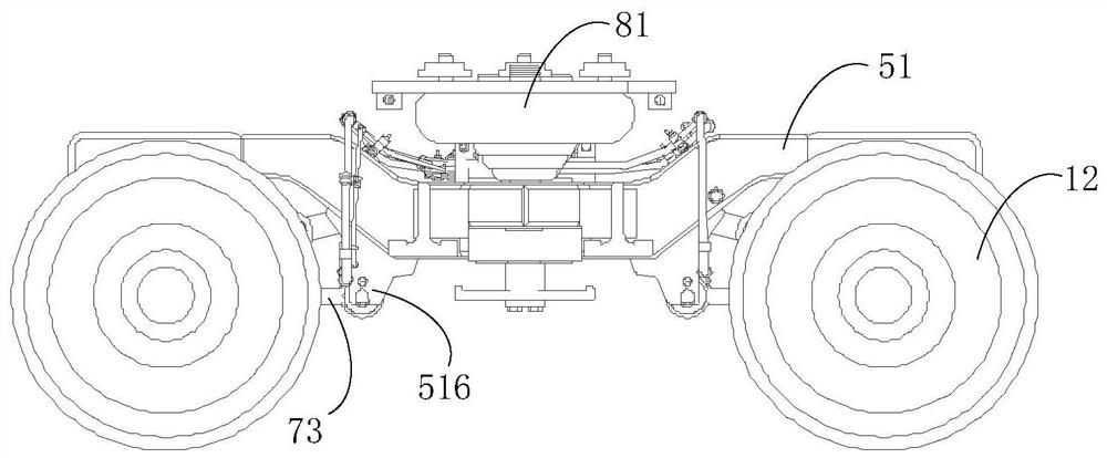 A motor end cover for bogies, bogies and rail vehicles