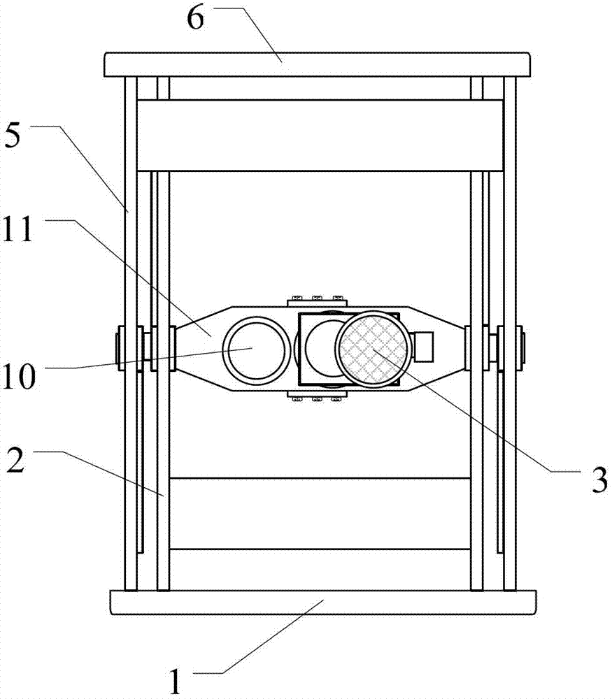 Electric lifting table with spring balanced design