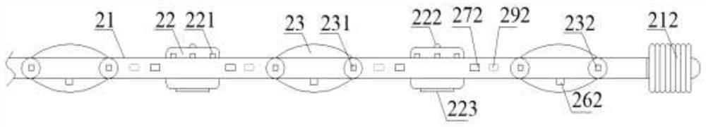 Esophagus localized thermochemotherapy auxiliary dispensing device for oncology department