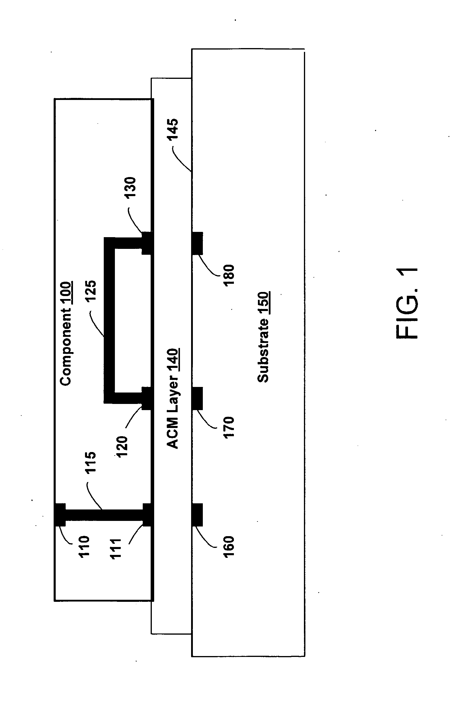 Electronic assembly with detachable components