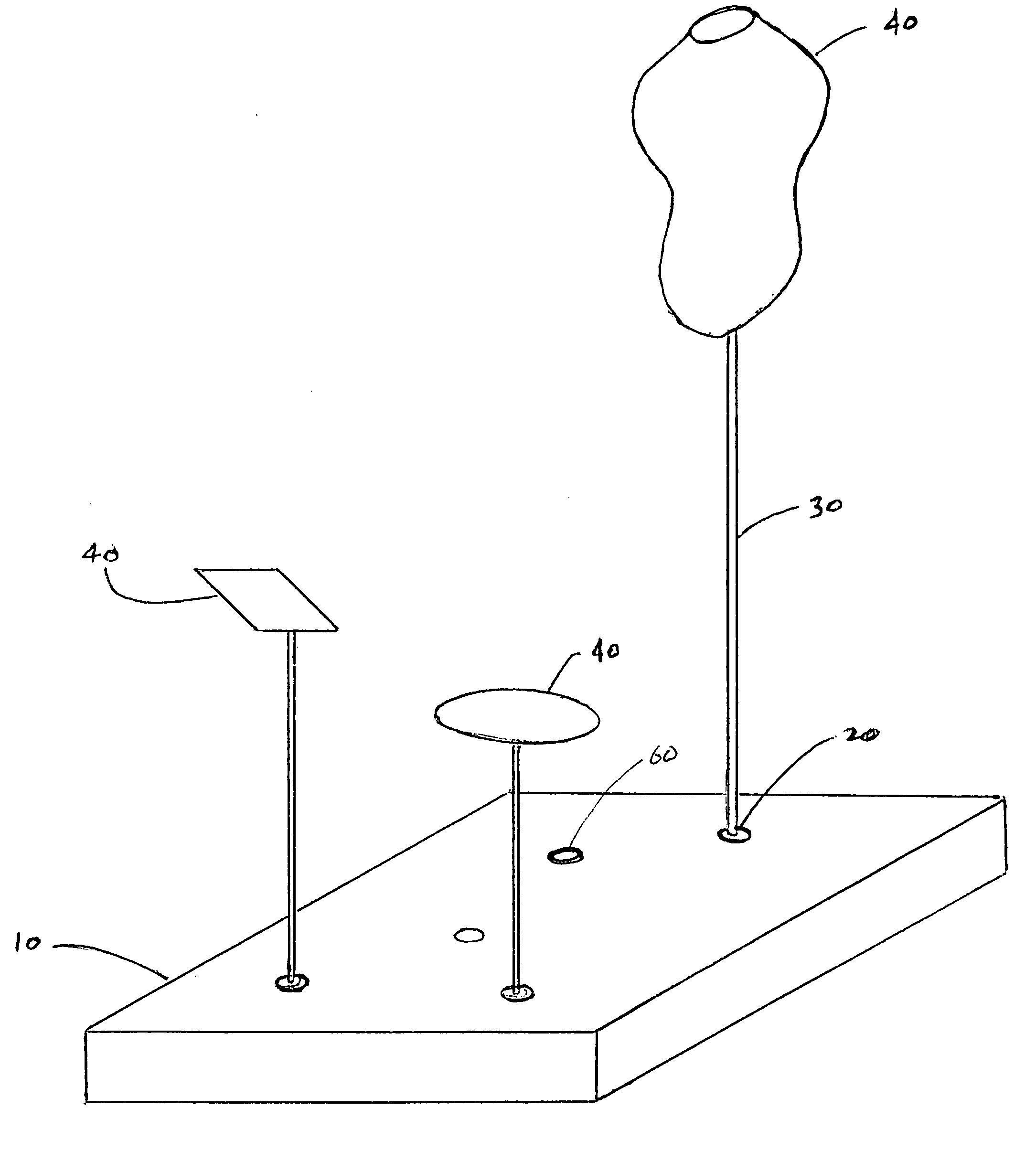 Interchangeable retail display system and method thereof