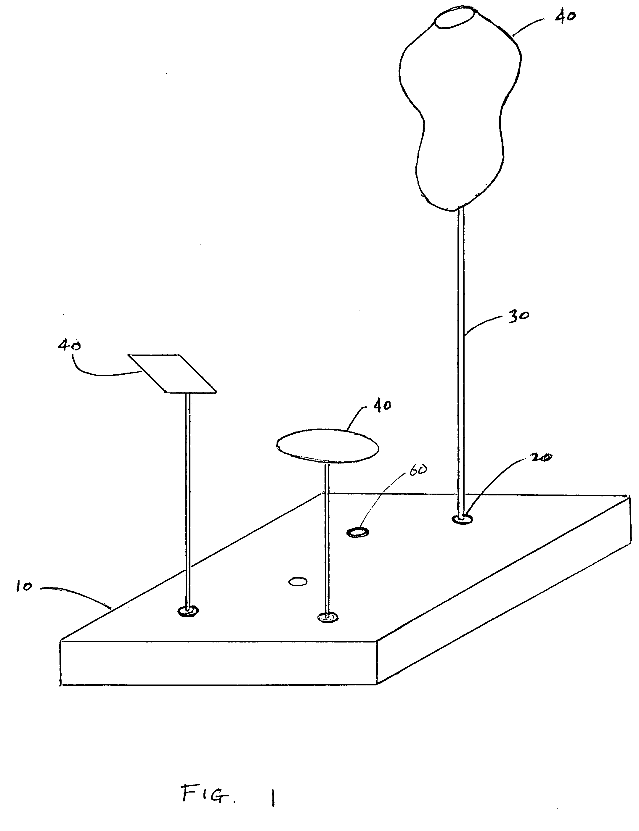 Interchangeable retail display system and method thereof