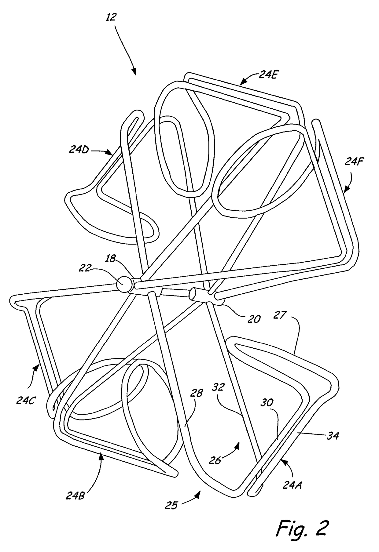 Self-centering occlusion device