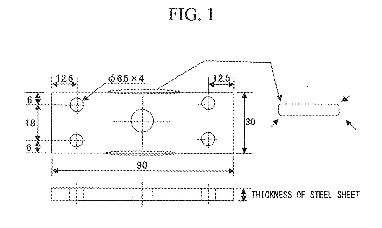 Steel sheet with strain induced transformation type composite structure and method of manufacturing same