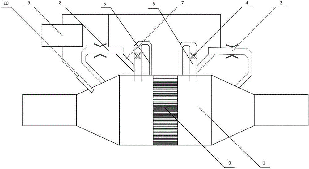 DPF (Diesel Particulate Filter) accurate regeneration method and equipment for inspecting PM concentration based on laser