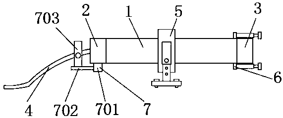 Capacitive proximity switch convenient to install