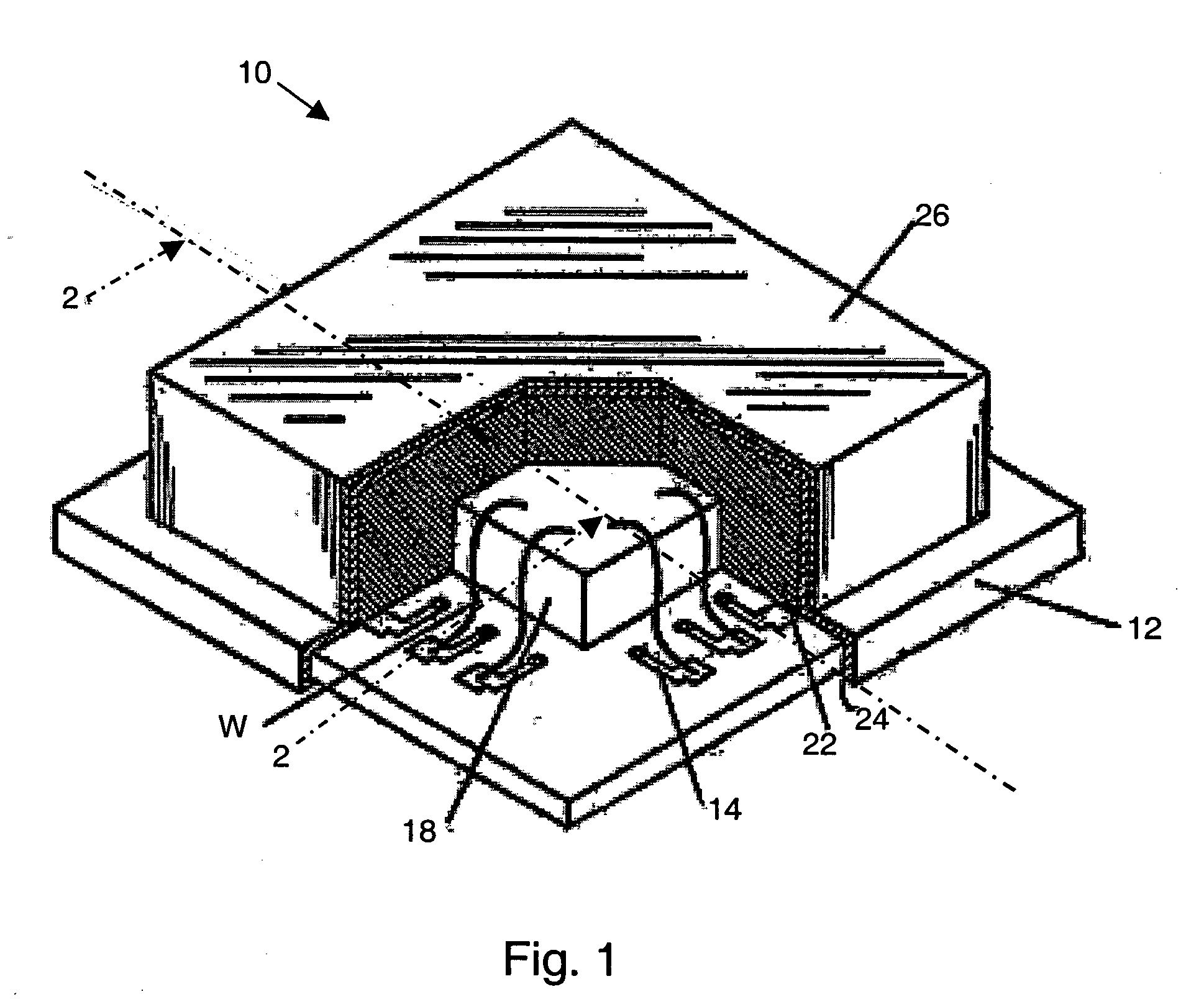 Curable encapsulant composition, device including same, and associated method