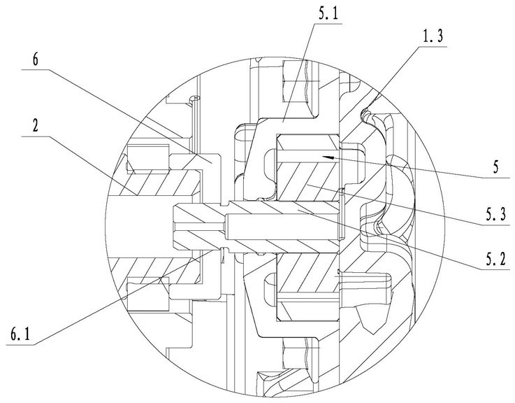 An oil-cooled motor for preventing electrical corrosion of bearings