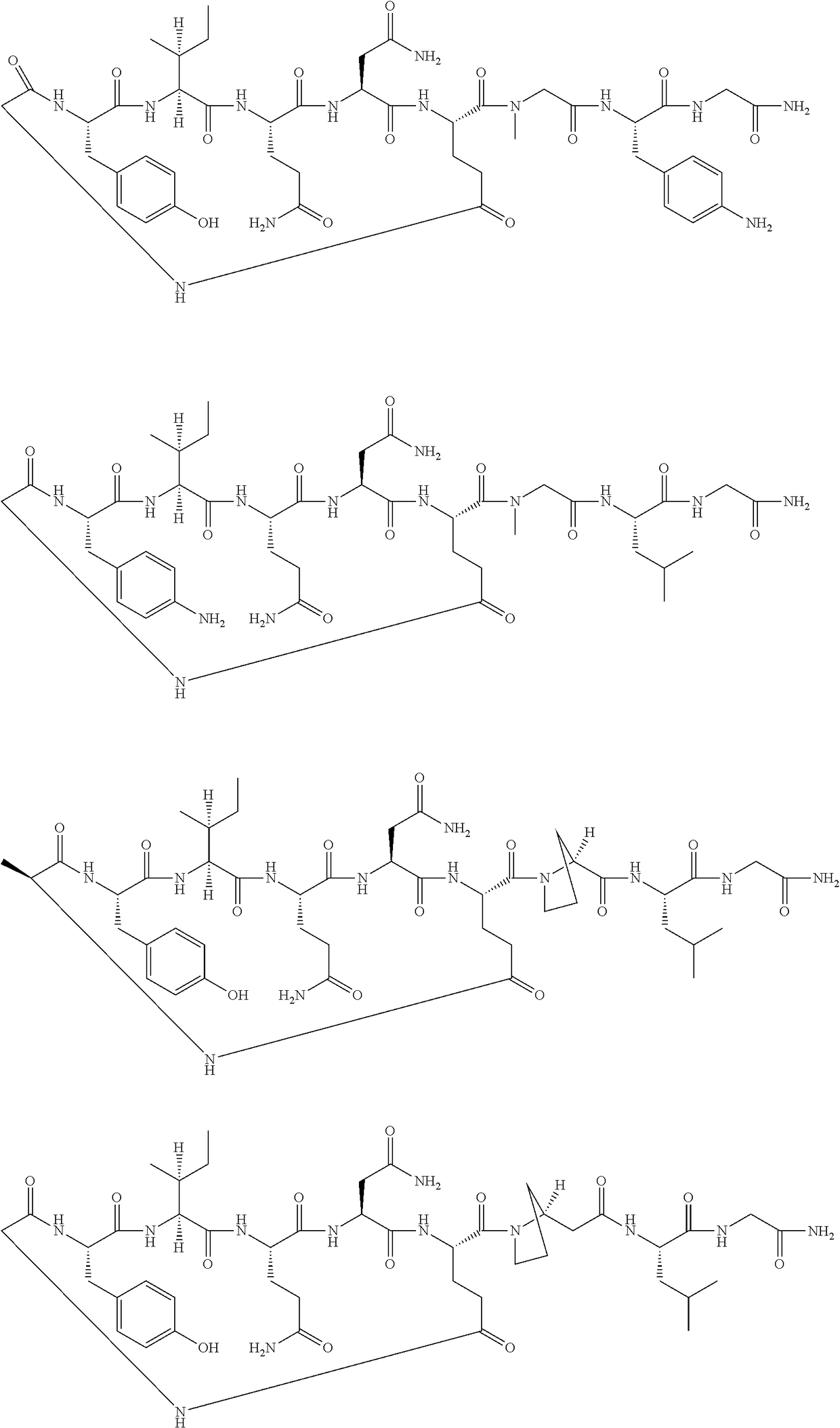 Peptides as oxytocin agonists