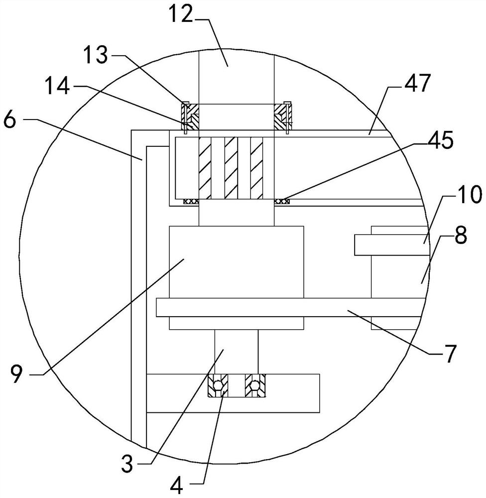 Pesticide spraying device for forestry