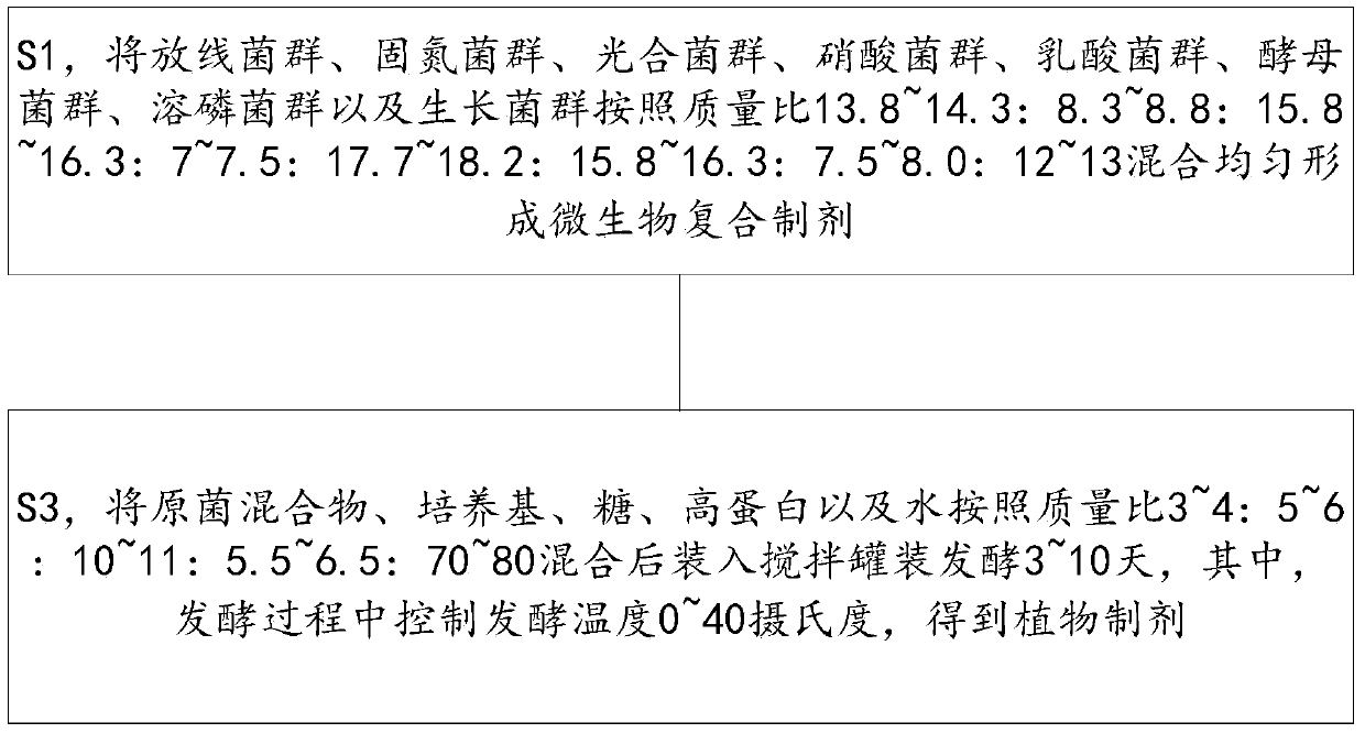 Compound microbial preparation and preparation method thereof