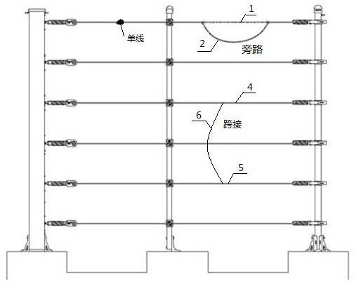 Pulse electronic fence contact alarm system and detection method