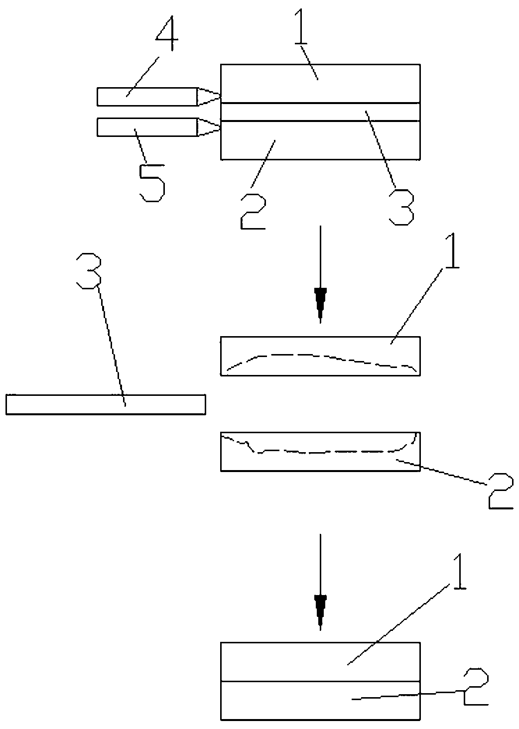 Forming technology and preparation method for double-color and double-hardness sole