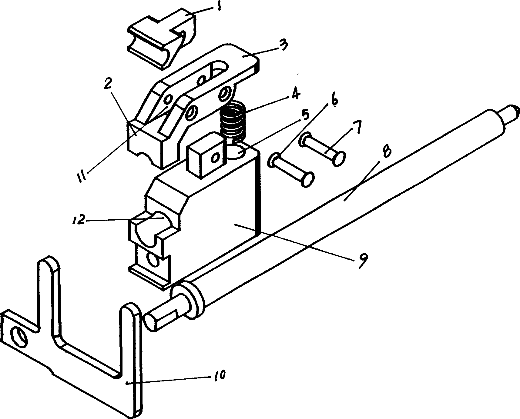 Mechanical driving structure of artificial intelligent insulin pump