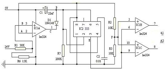 Novel surge control circuit