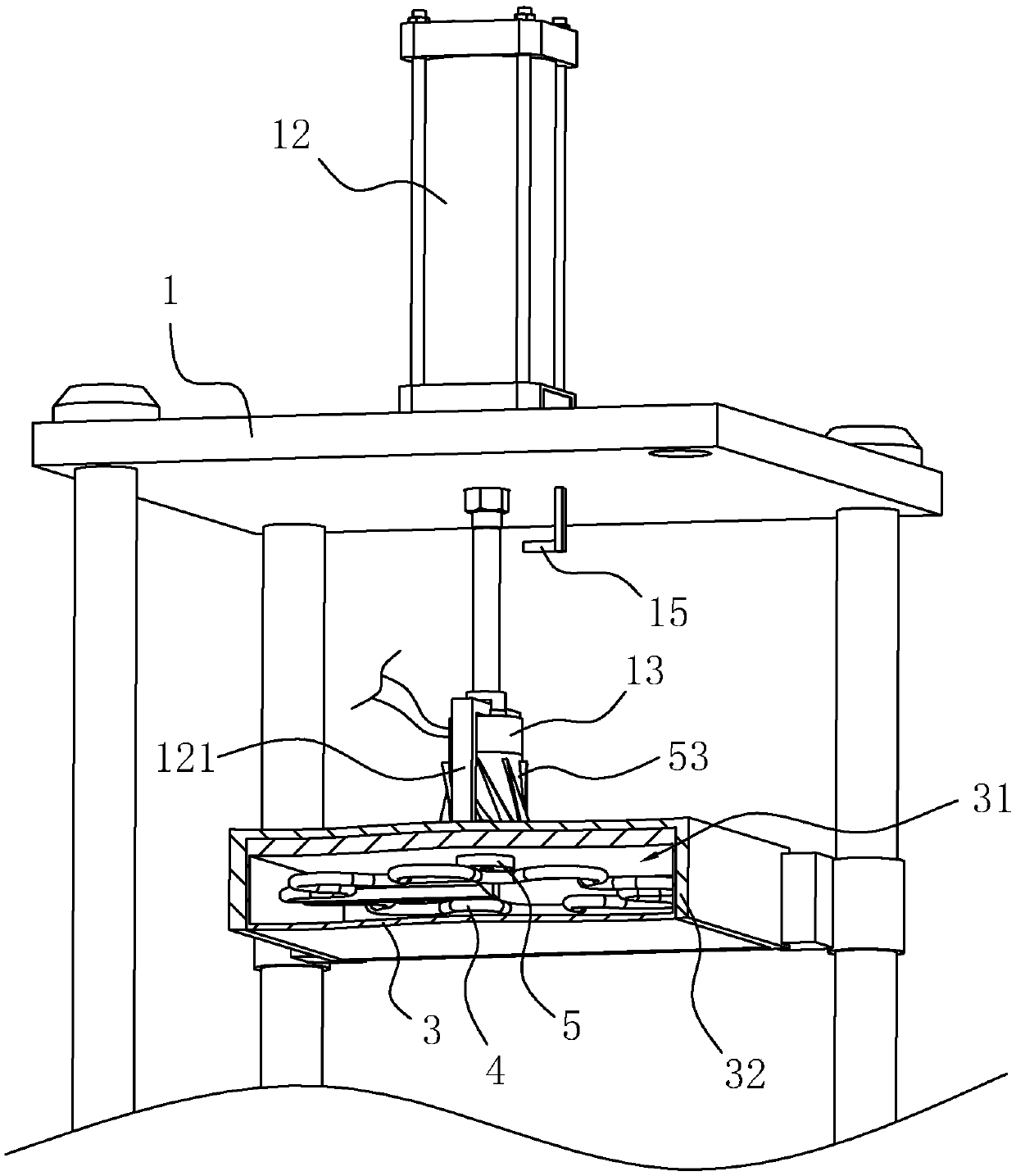 Vulcanizing machine