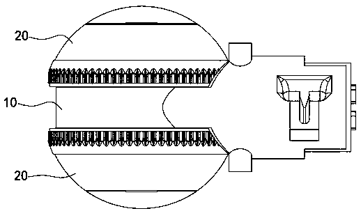 Driving wheel set for robot and sweeping robot