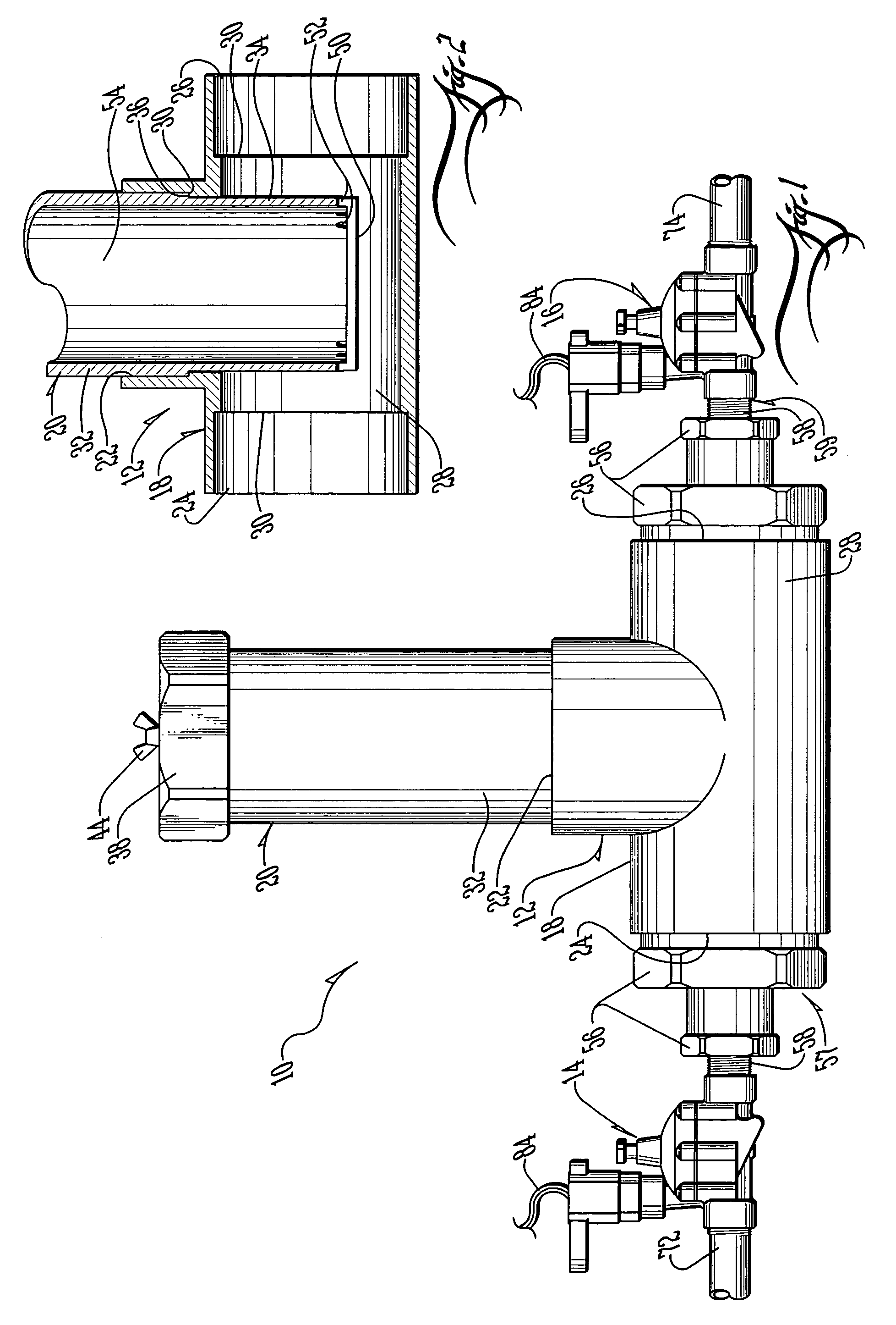 Lawn chemical application system