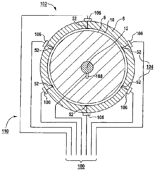 Method for monitoring radial gap between rotor and stator of electric generators and device for carrying out said method