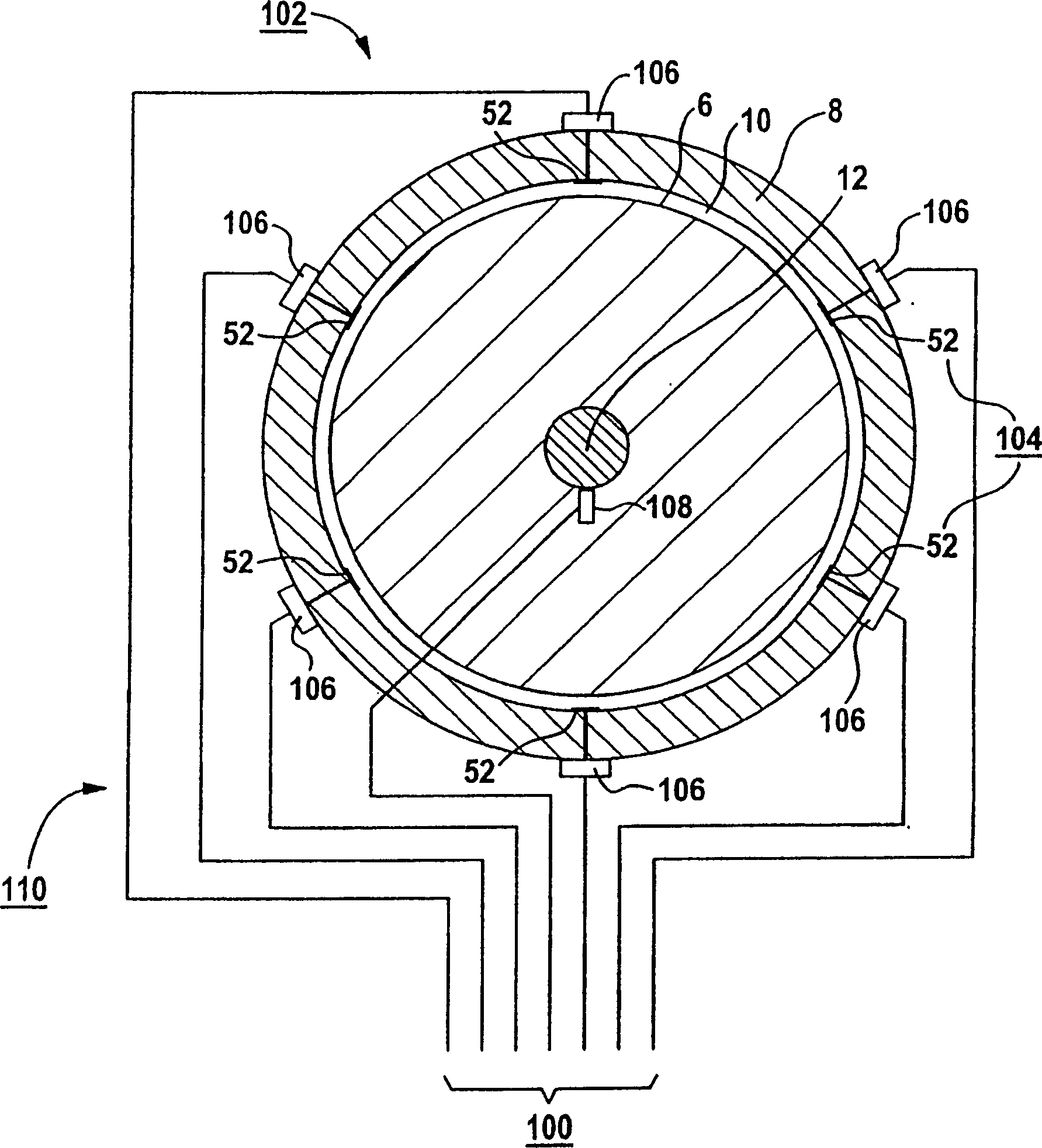 Method for monitoring radial gap between rotor and stator of electric generators and device for carrying out said method