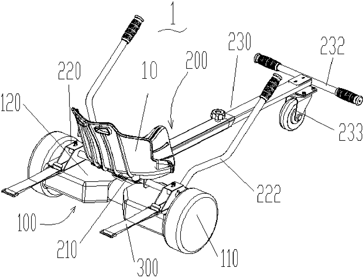 Go-kart bracket