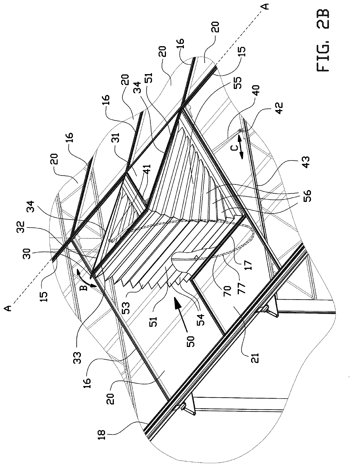 Greenhouse with netting system