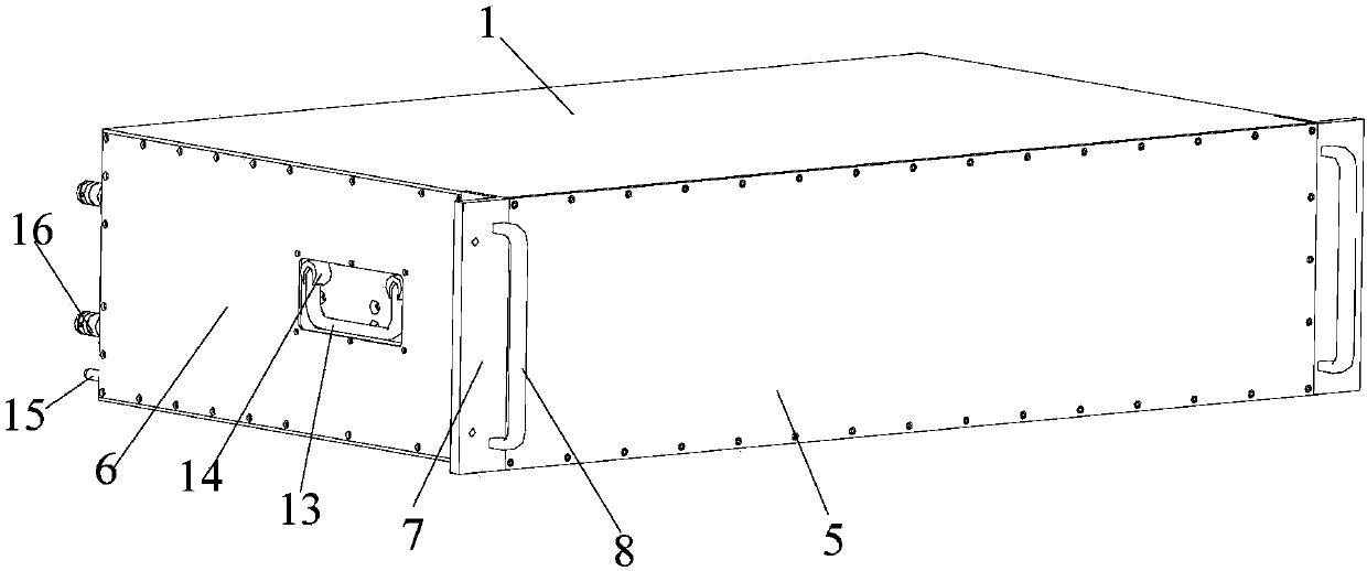 Novel liquid cooling equipment case