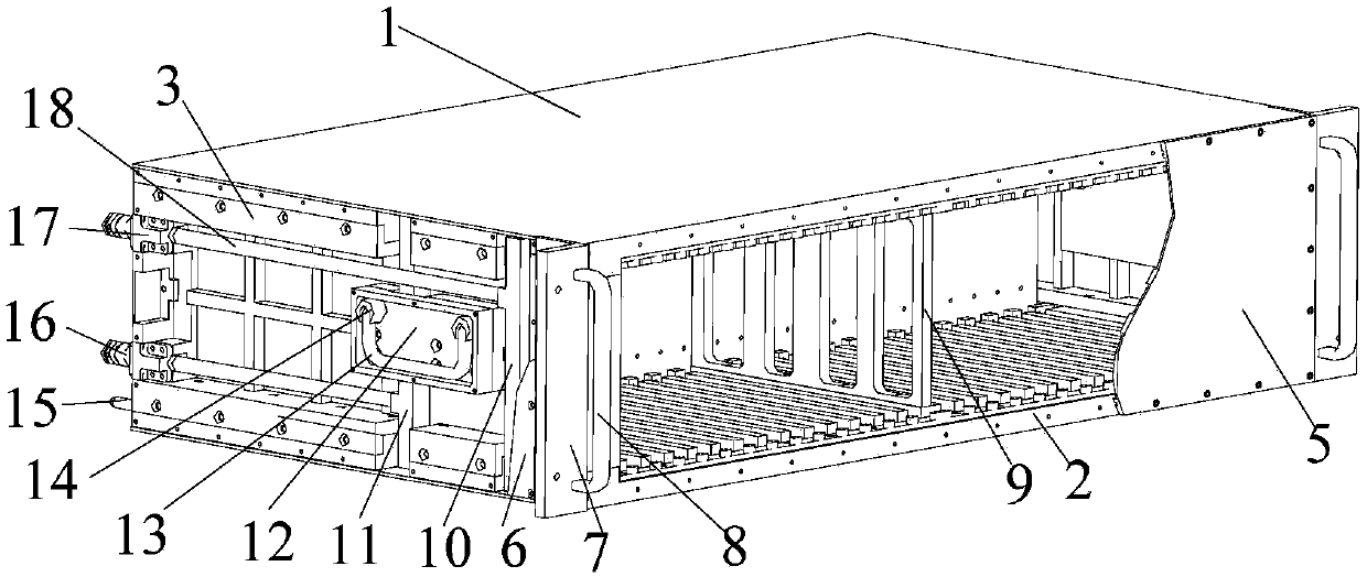 Novel liquid cooling equipment case