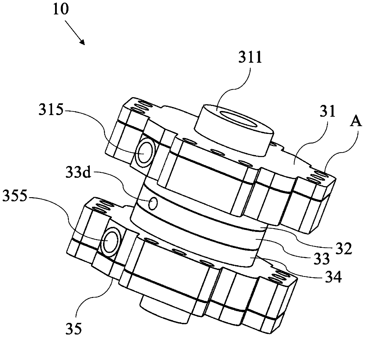 Water tap direct-connected flash refrigerator and its assembly