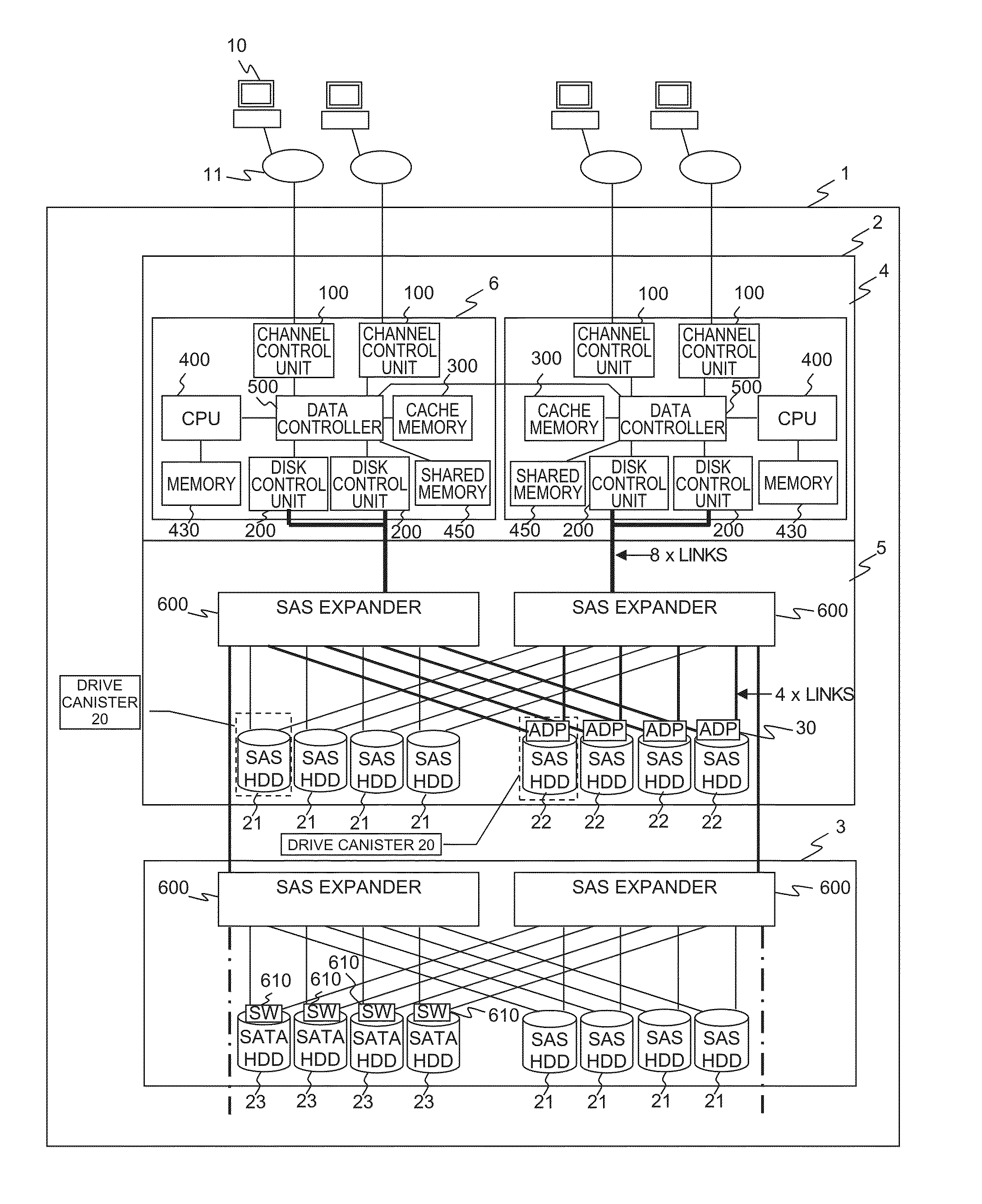 Storage subsystem and method for controlling the same