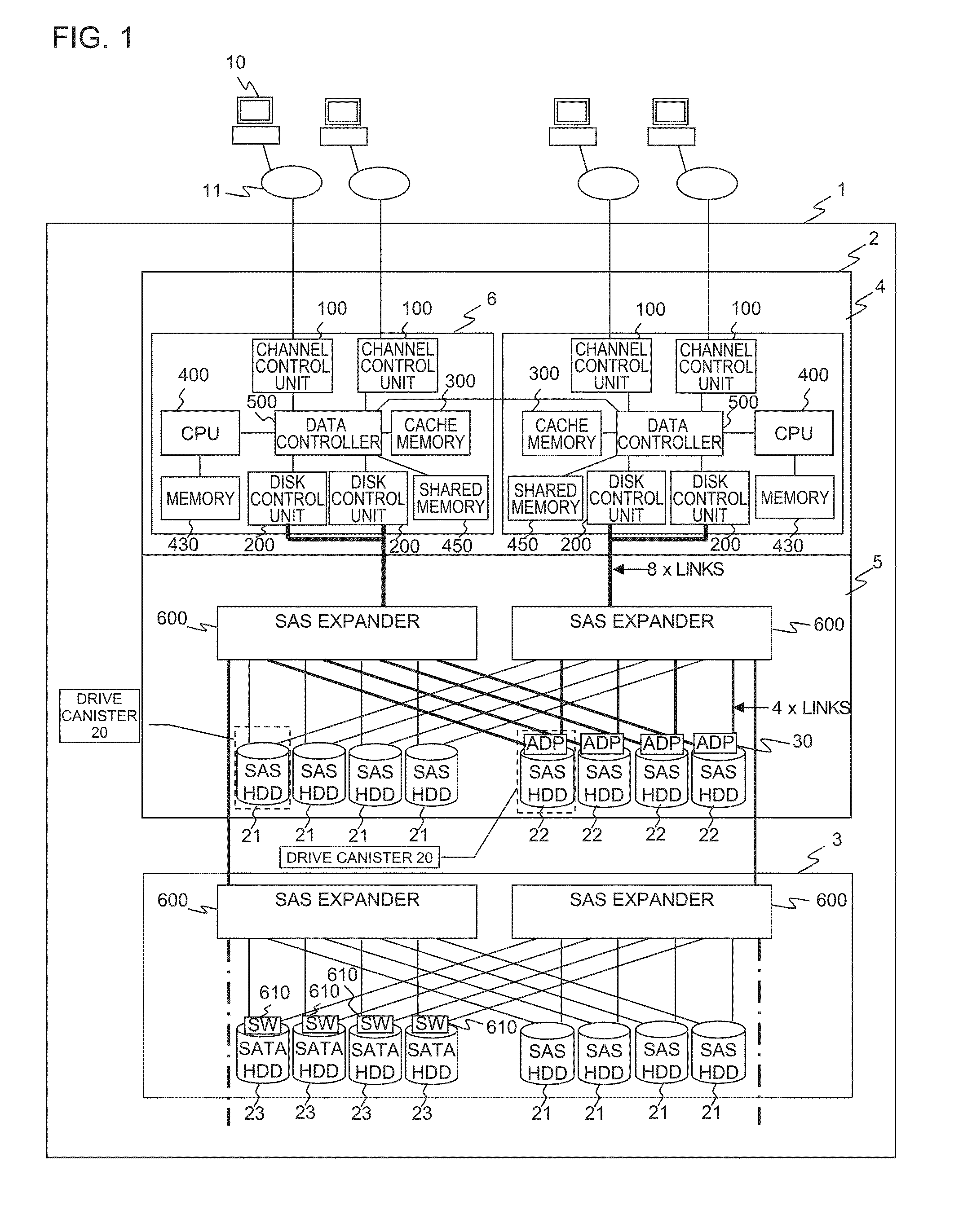 Storage subsystem and method for controlling the same