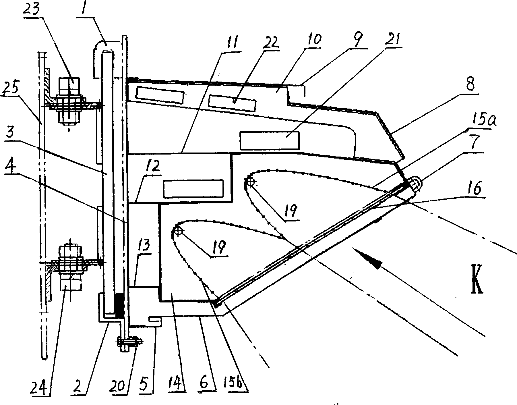 Stroboscopic illumination device for pavement detection