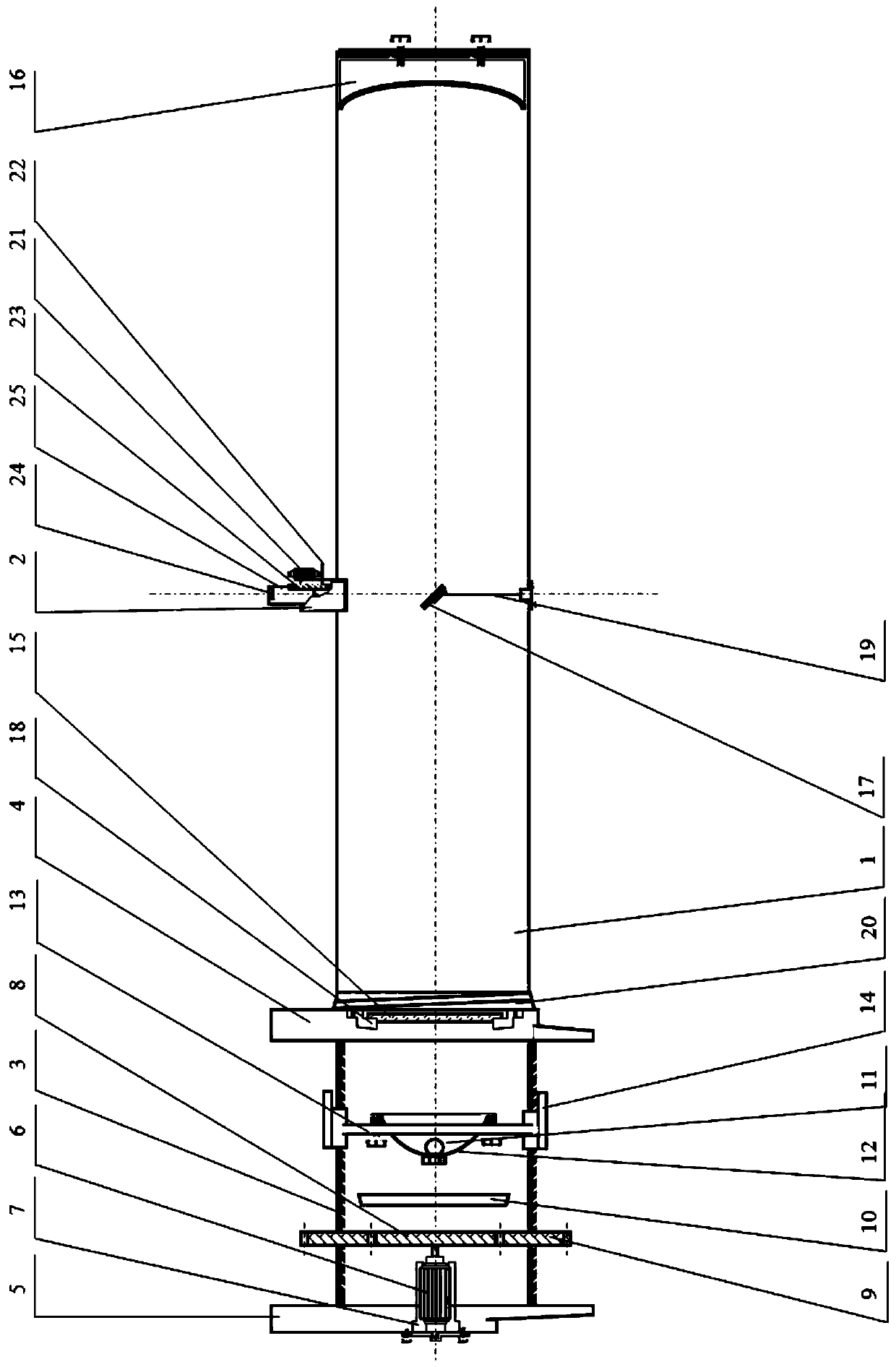 A two-stage continuously adjustable concentrating photothermal device