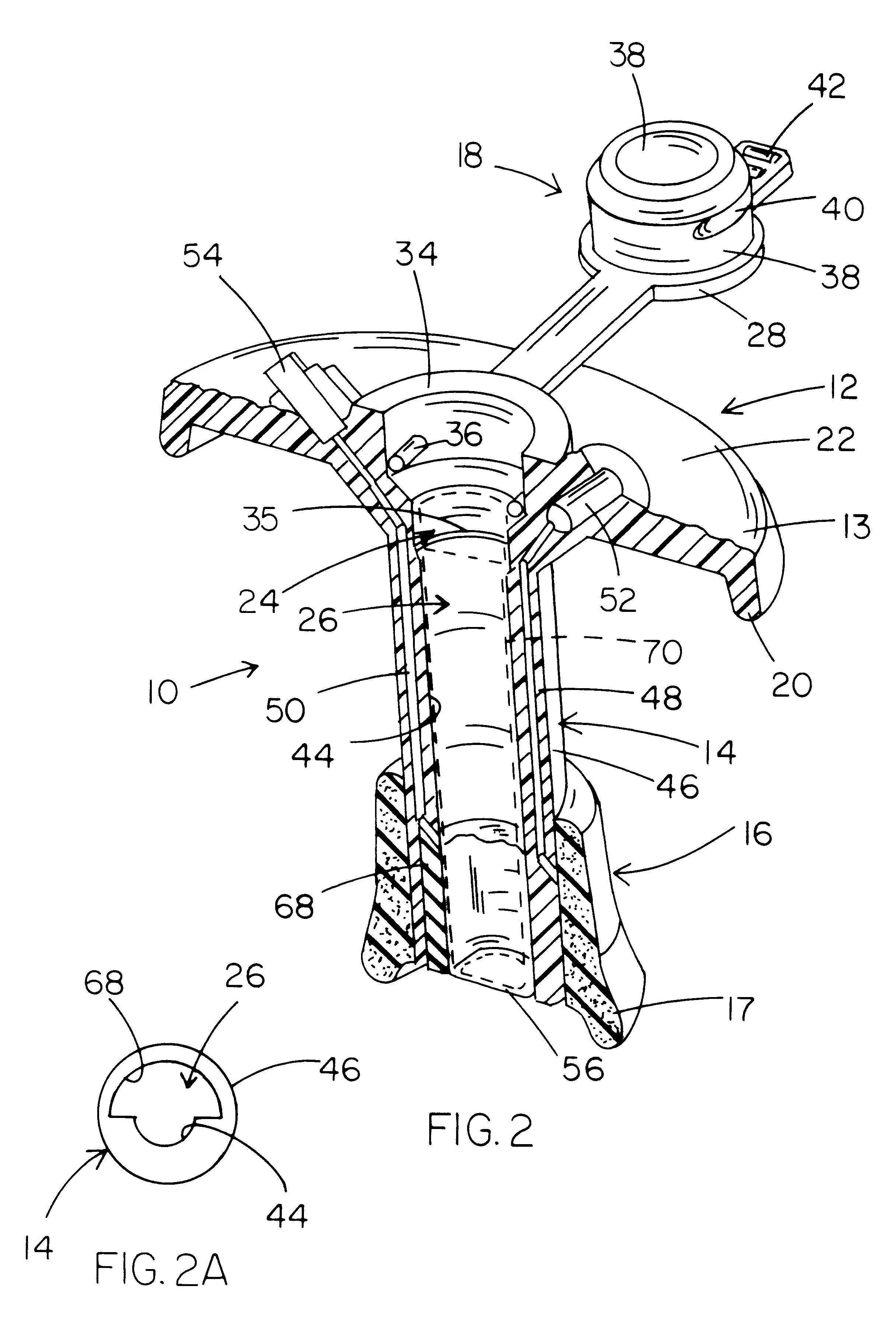 Pad for use with a continent ostomy port