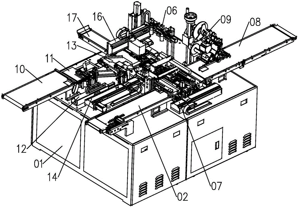 Fully automatic backlight assembly machine