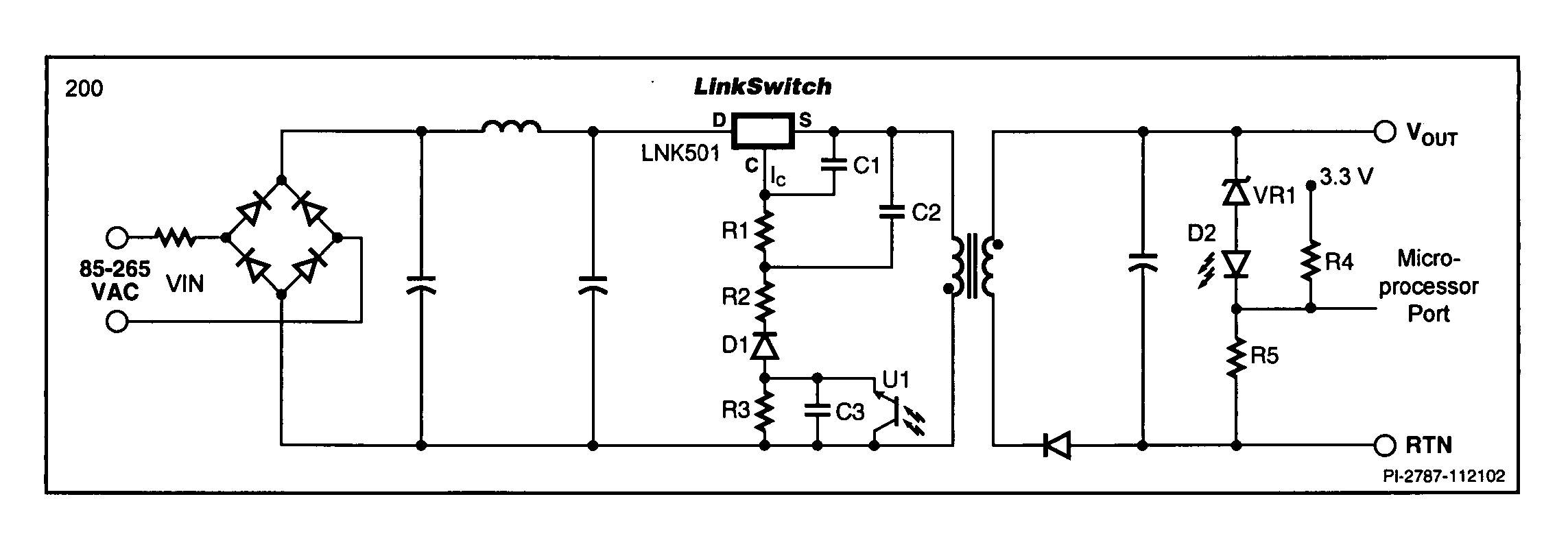 Switching regulator with reduced conducted emissions