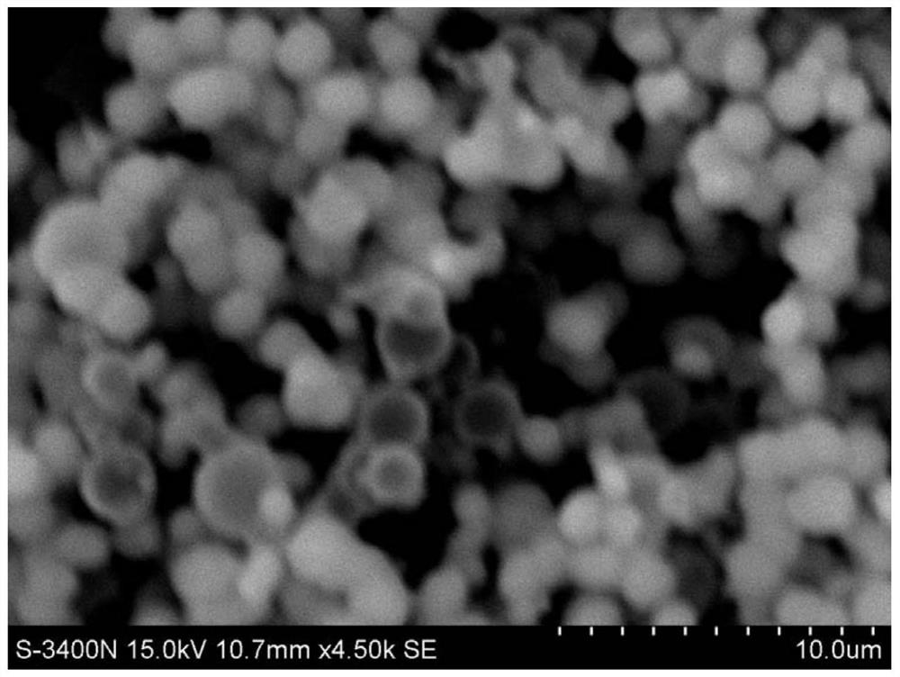 Hollow mesoporous copper/titanium dioxide/nickel catalyst for desulfurization as well as preparation and application thereof