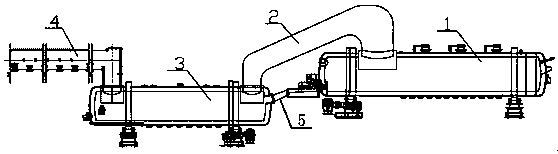 Clean smelting device and technology of low-grade scrap copper