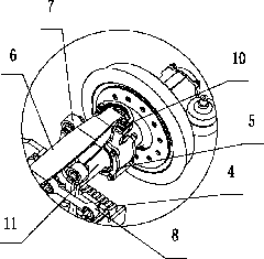 Device and method for suspending linear motor of railway vehicle