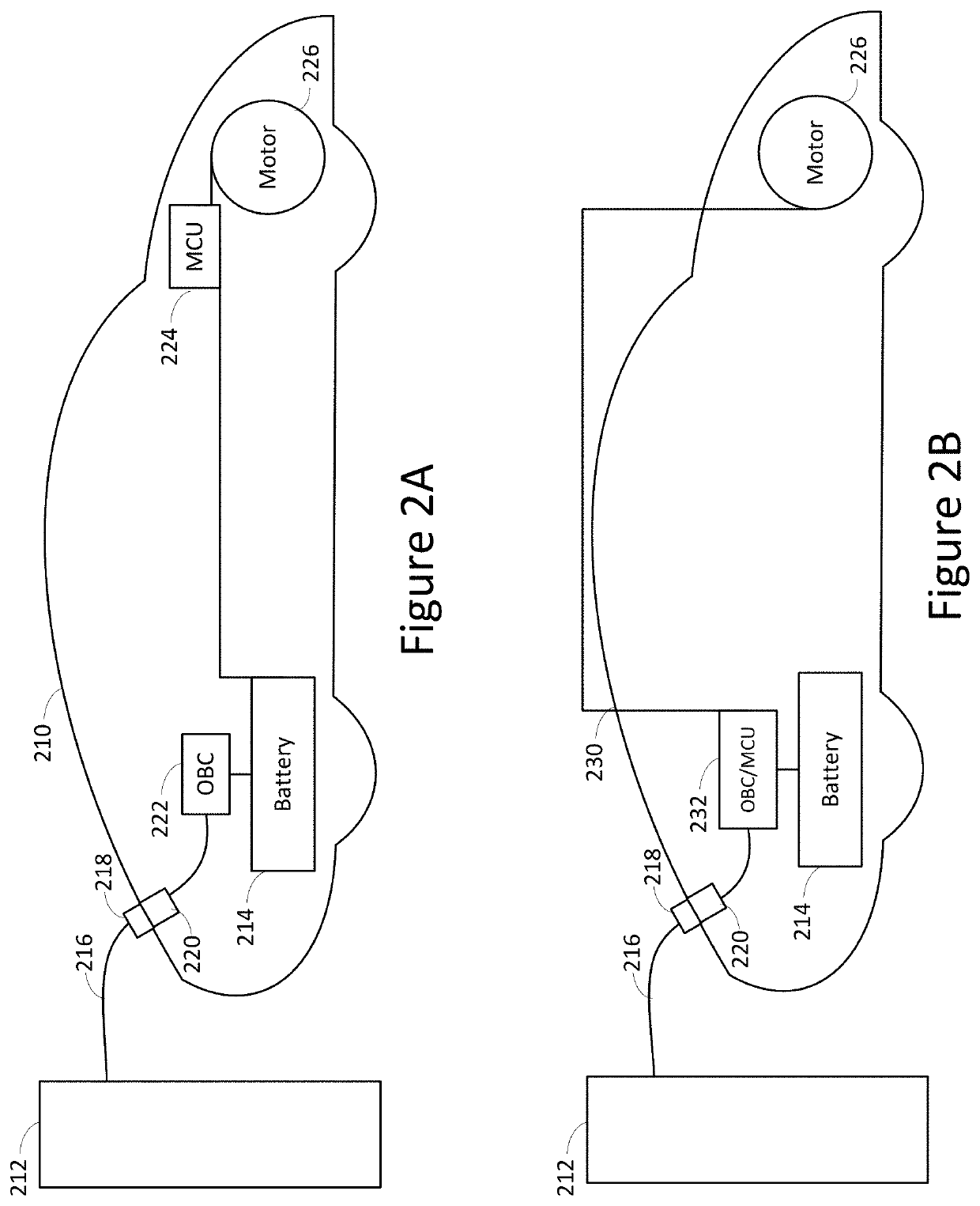 Integrated charger and motor control system