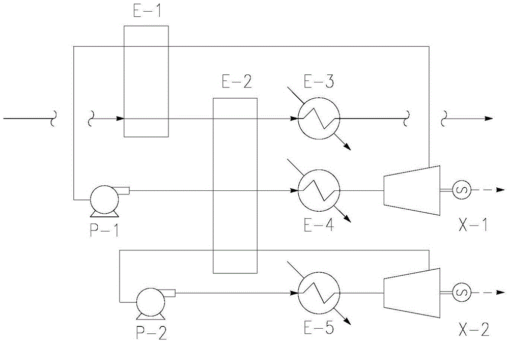 Process and device for generating electricity by using LNG cold energy