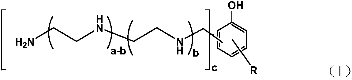 Aminated intermediate, and aminated polyether and phosphorylated star-like products, preparation method and application thereof