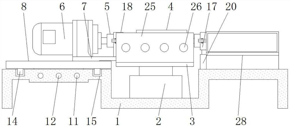 A Reducer Test Bench Convenient for Speed ​​Calculation