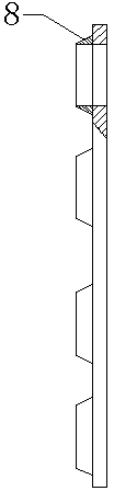 Method for quickly aligning steel strands in tension construction of front-clamping jack and centring plate