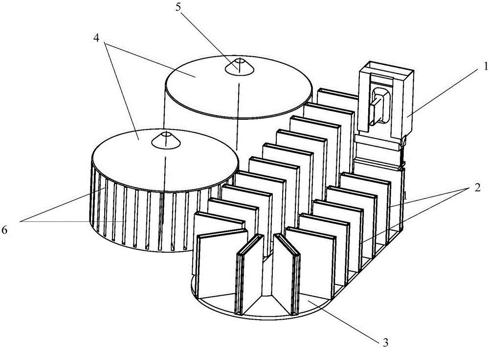 Automatic letter sorting mechanism